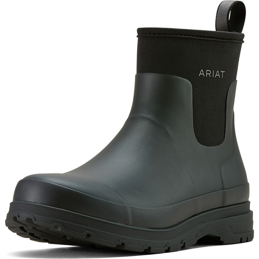 2025 Ariat Herren Kelmarsh Shortie Wellington Stiefel 100612223 - Black
